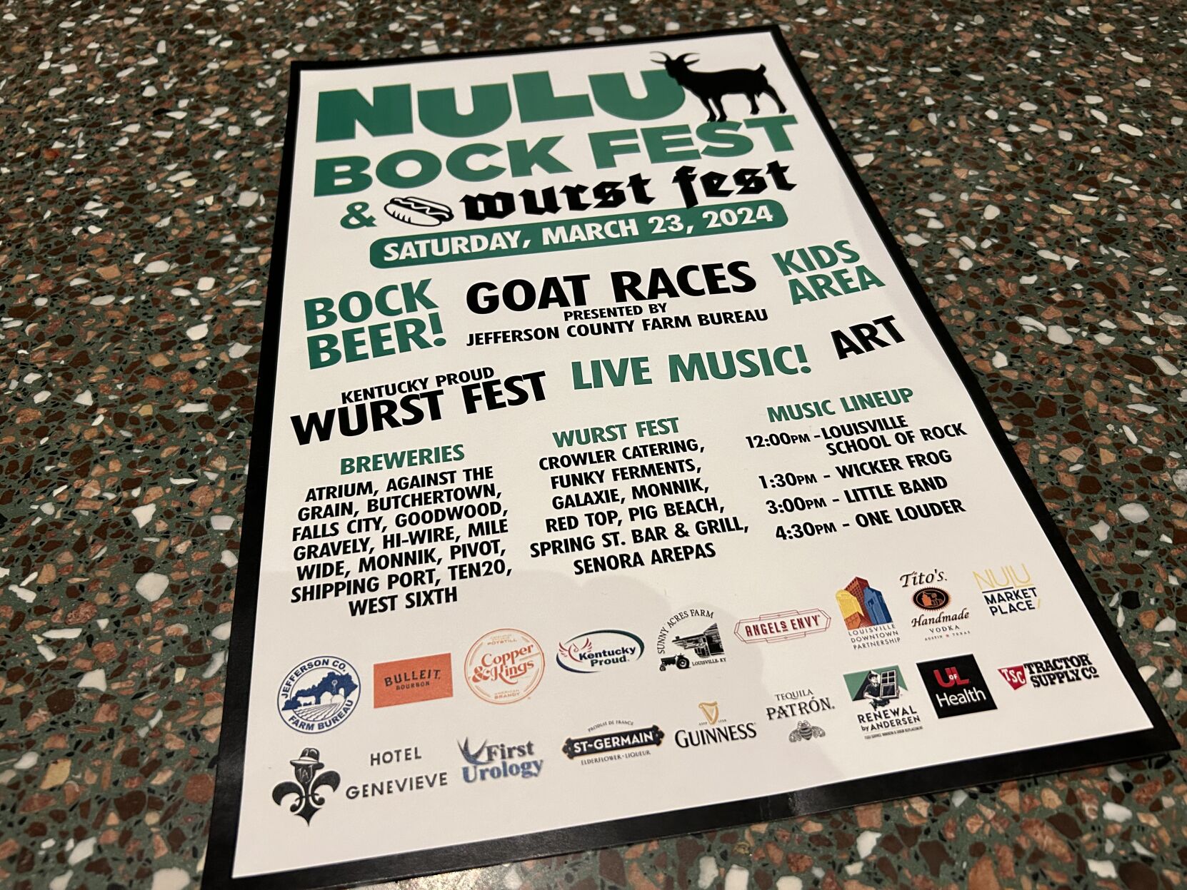 Goats and beer keep the crowds entertained at the annual NuLu Bock Fest & Wurst Fest
